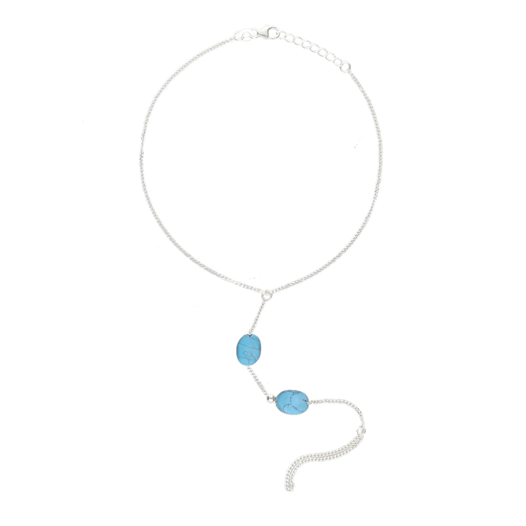 Sea Breeze 916 Silver Anklet For Woman