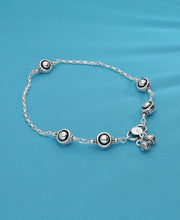 Annular Silver Anklet