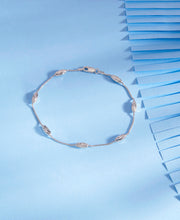 Vintage Cascade Silver Anklet