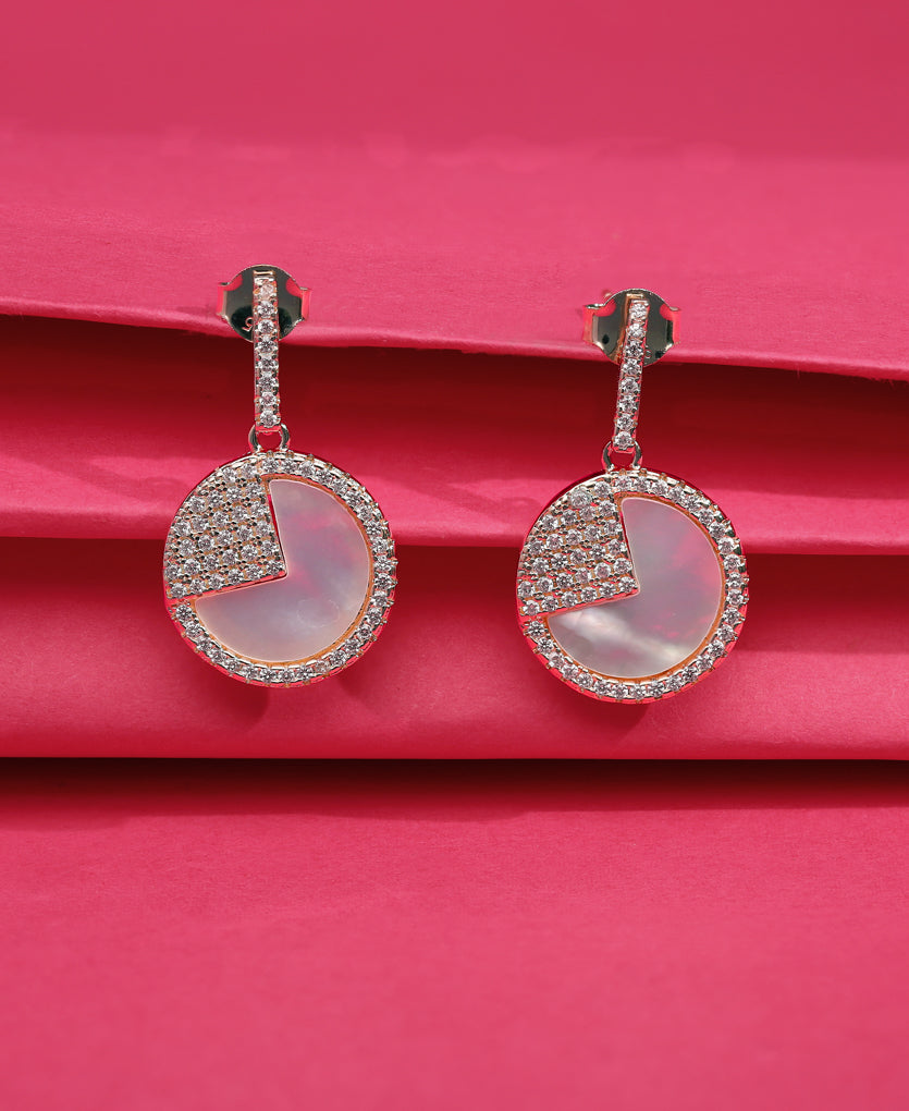 Celestial Shadows Silver Earrings