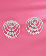 Chic Remix Silver Earrings