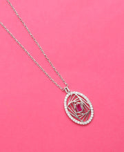 Dainty Silver Necklace With A Touch Of Luxury