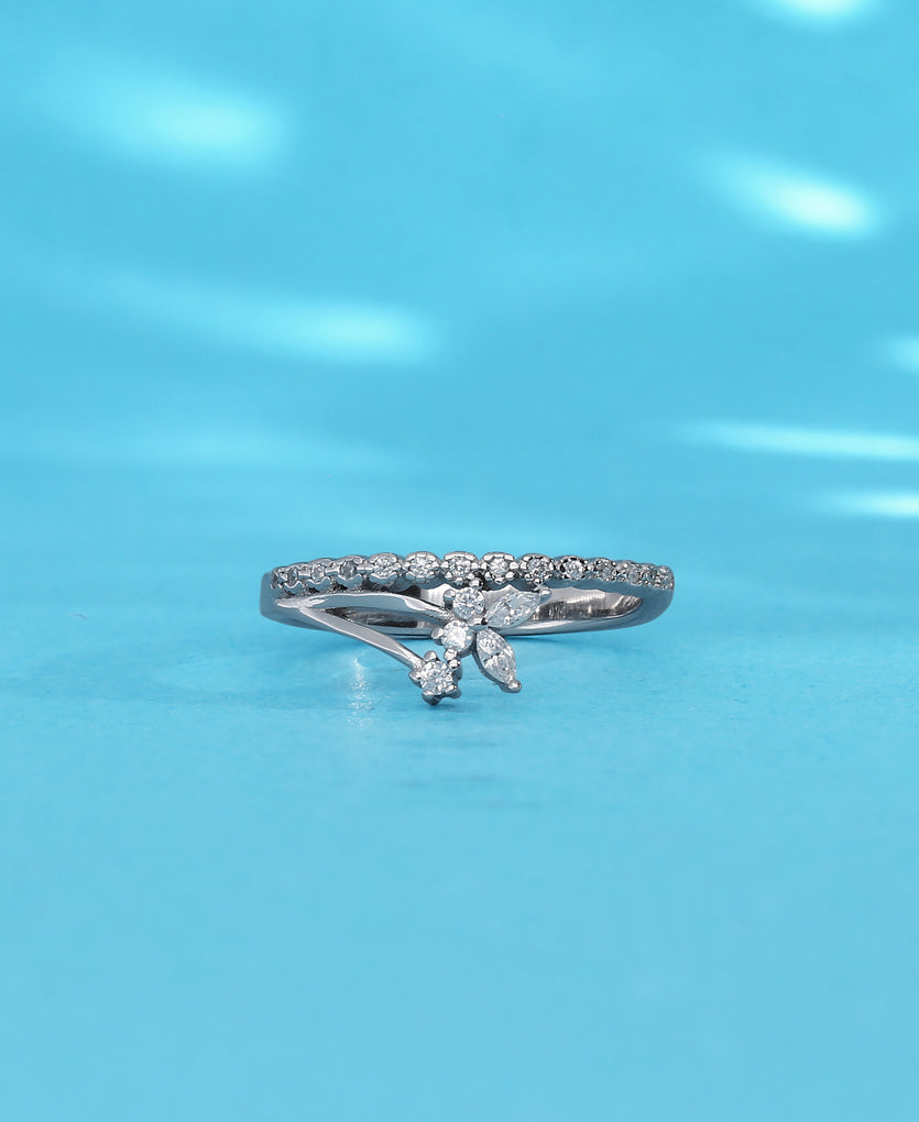 Nature's Vortex Silver Ring