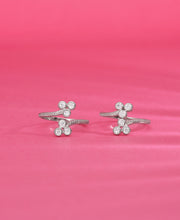 Minimalist Adornment Silver Toe Ring