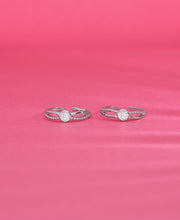 Minimal Marvel Silver Toe Ring