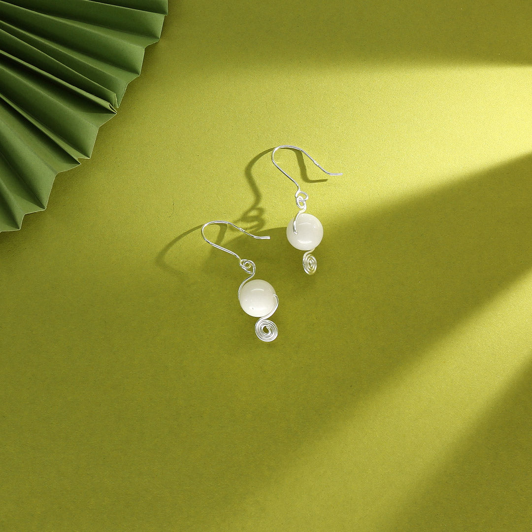 Snowlight Drop & Danglers Silver Earring