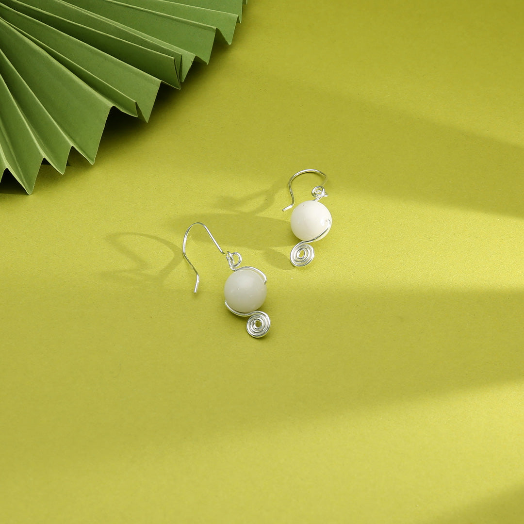 Snowlight Drop & Danglers Silver Earring