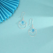 Sky Mirage Drop & Danglers Silver Earring