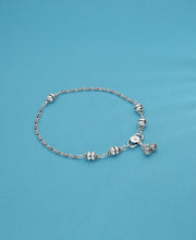 Fork Silver Anklet