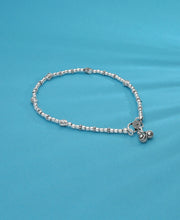 Elementary Silver Anklet