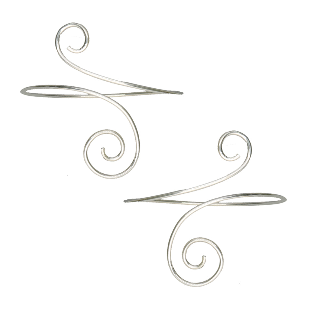 Coil Charm 916 Silver Anklet For Woman