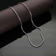 Sterling Glow Mens Silver Chain