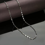 Royal Edge Mens Silver Chain