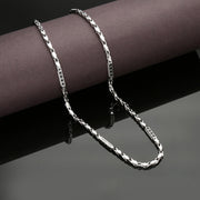 Real Link Mens Silver Chain