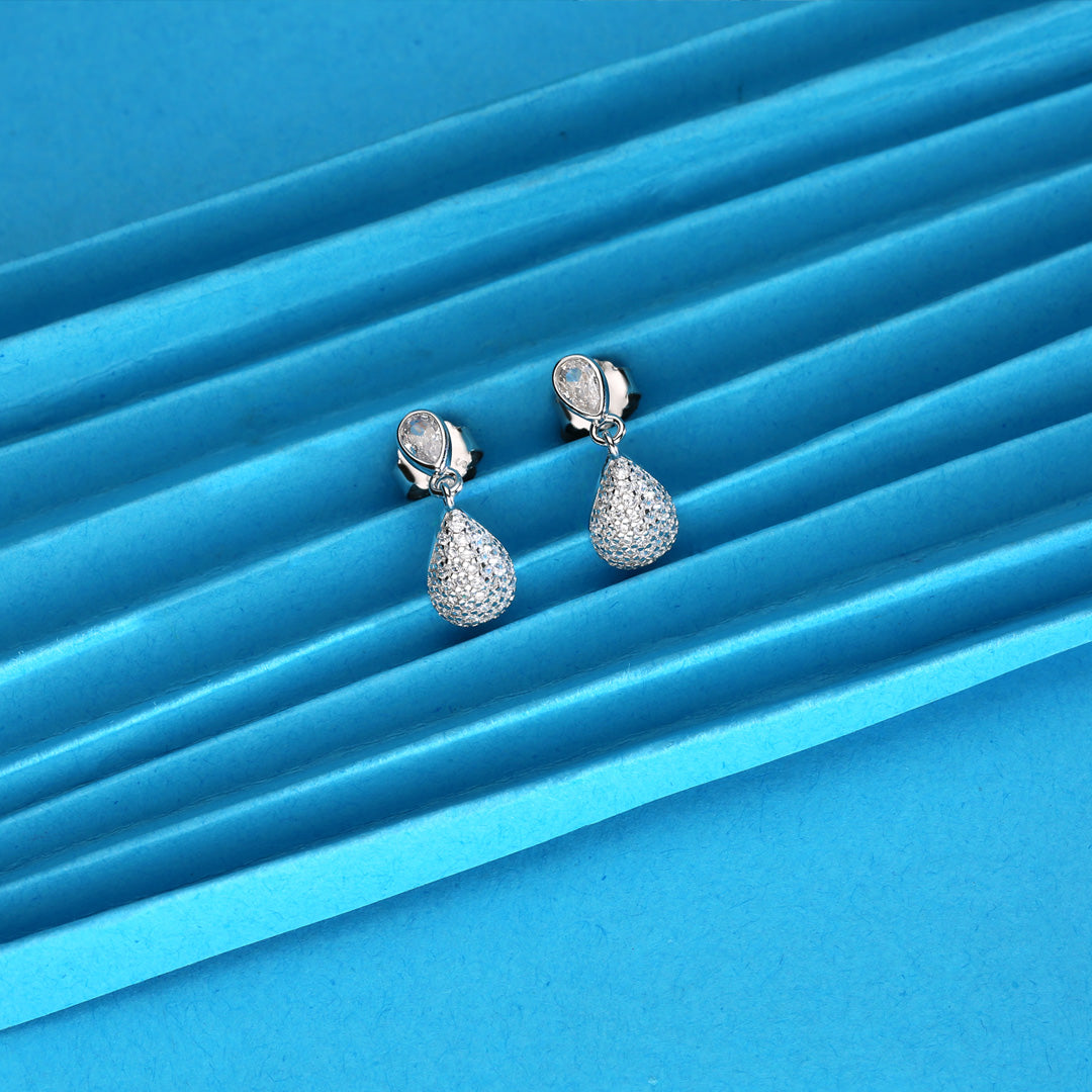 Pure Drops Silver Drops & Dangler Earrings