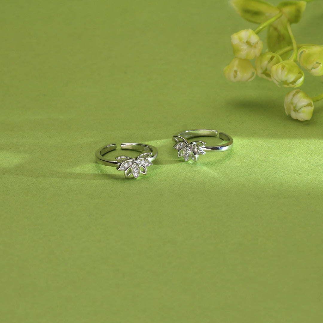 Bright Lotus Silver Jodvi