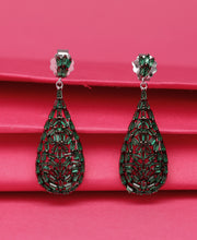 Pretty Posy Silver Earrings