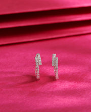Labyrinth Charms Silver Earring