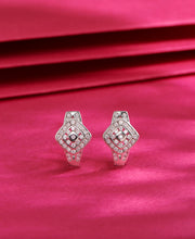 Radiant Cadence Silver Earring
