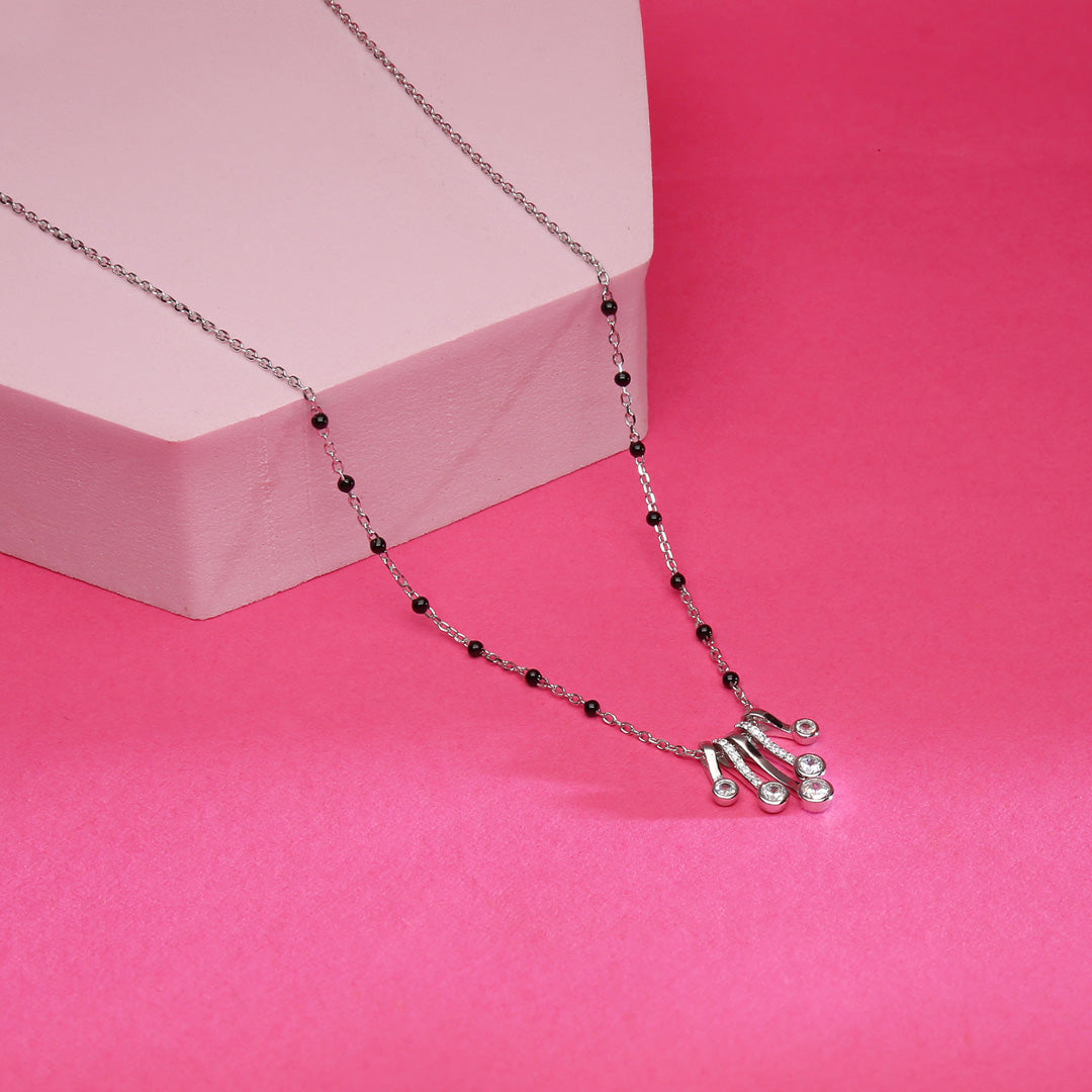 Pure Promise Silver Mangalsutra