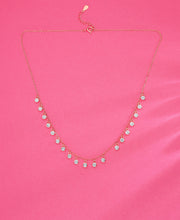 Stylish Token Charm Necklace
