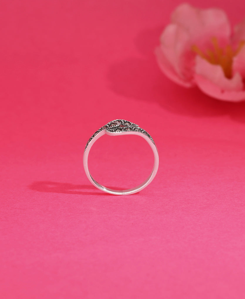 Starry Aurora Silver Ring