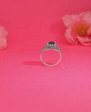 Modern Twinkle Silver Ring