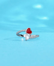 Treasured Heart Silver Ring