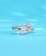 Celestial Bloom Silver Ring