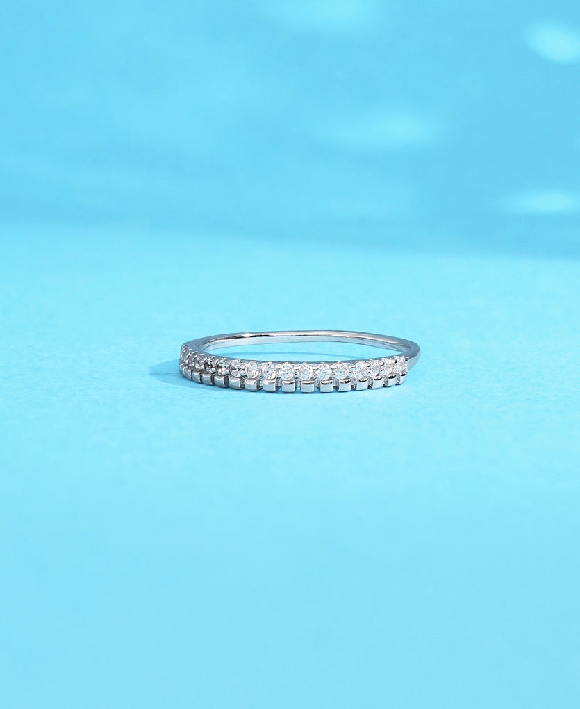 Urban Edge Silver Ring