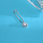 Classic Glint Silver Watch charms