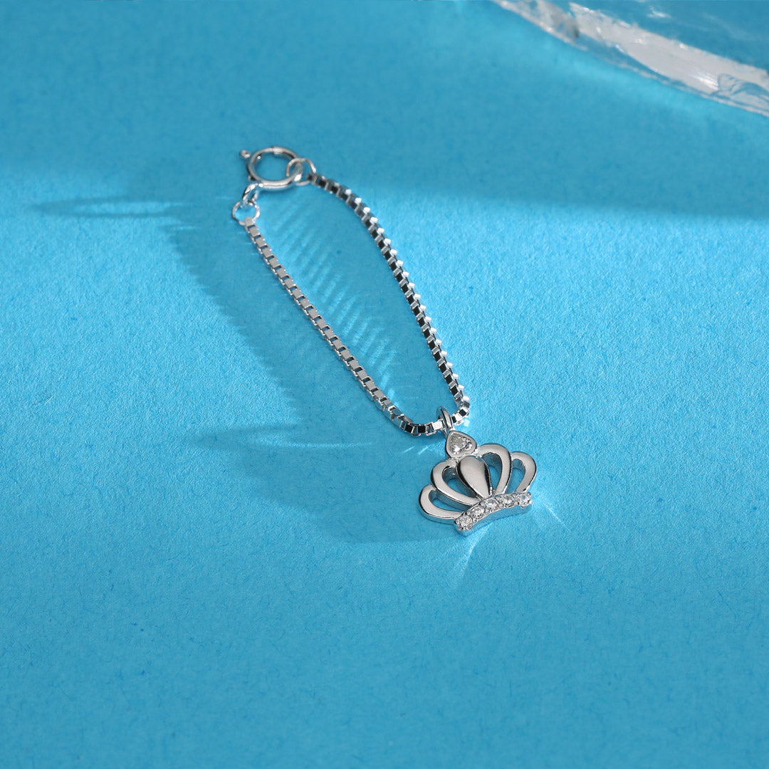 Royal Crown Silver Watch charms