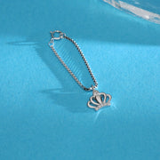 Royal Crown Silver Watch charms