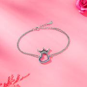 Valentine’s Delight 925 Silver Bracelet For Woman