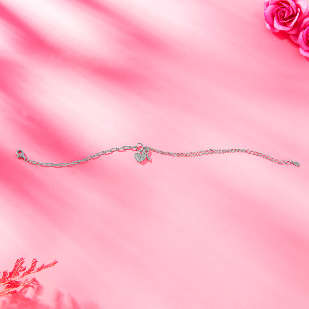 Love Unlocked Combo 925 Silver Bracelet For Woman