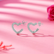 Heart’s Melody 925 Silver Earring For Woman