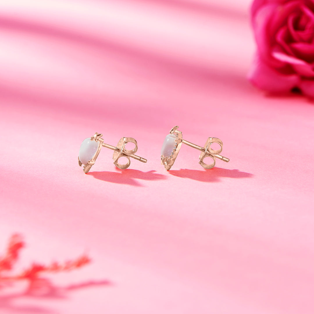 Heart’s Frost 925 Silver Earring For Woman