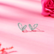 Whispering Valentine 925 Silver Earring For Woman