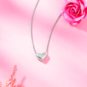 Heart Desire 925 Silver Necklace For Woman