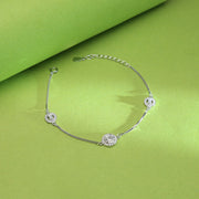 Circles of Grace Adjustment Silver Bracelets