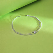 Dear Diasy Charm Silver Bracelets