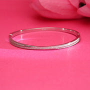 Interlinked Oval Silver Bracelets